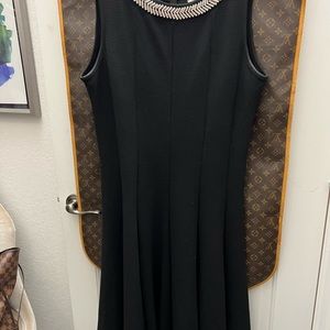 Black evening gown